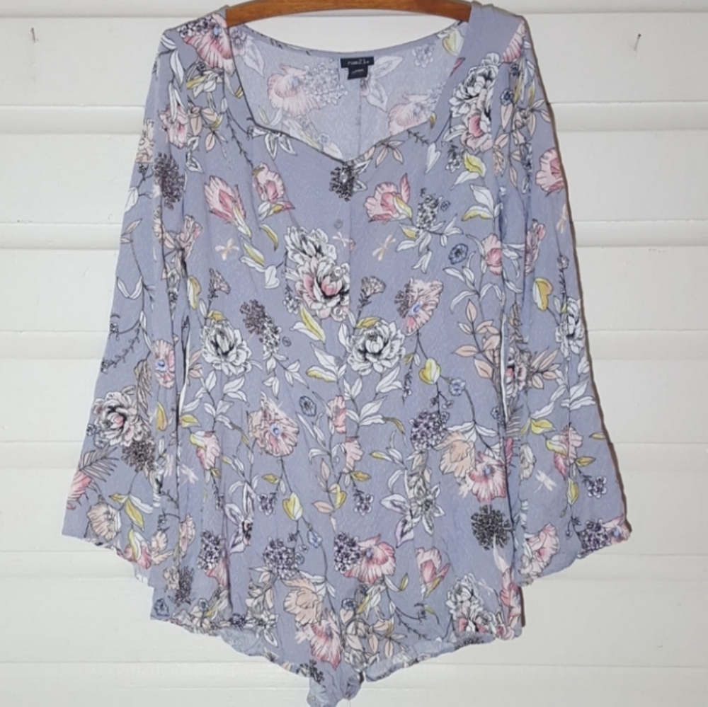 Rue 21 floral romper